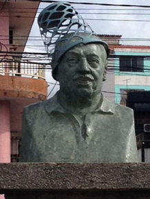Busto de Dorival Caymmi em Salvador, Bahia.